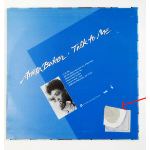 Anita Baker - Talk To Me 1990 Hong Kong Promo 12" Single Vinyl LP Limited Edition RARE ***READY TO SHIP from Hong Kong***
